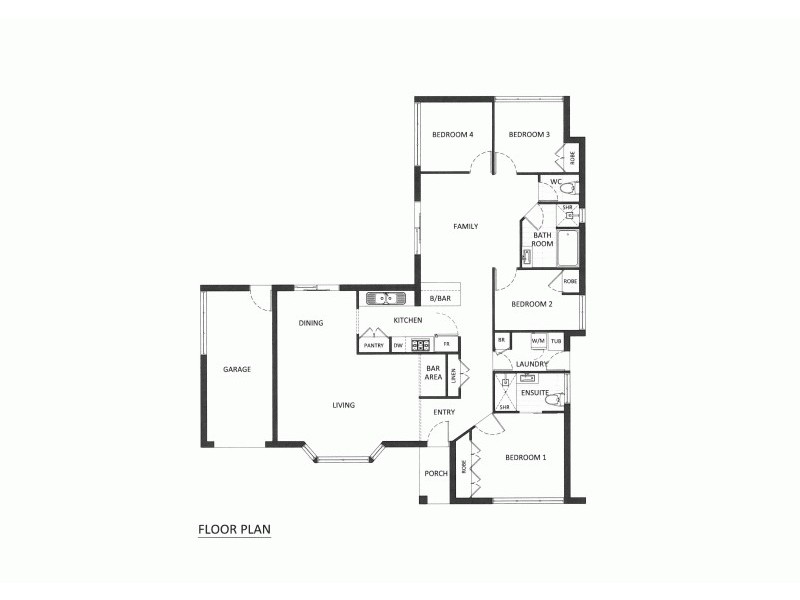 26 Newhaven Street, Alexandra Hills QLD 4161 Floorplan