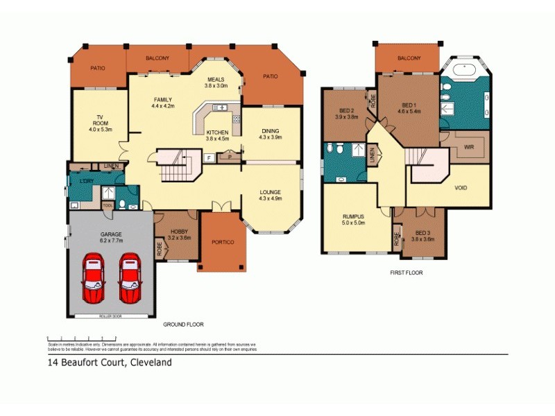 14 Beaufort Court, Raby Bay QLD 4163 Floorplan