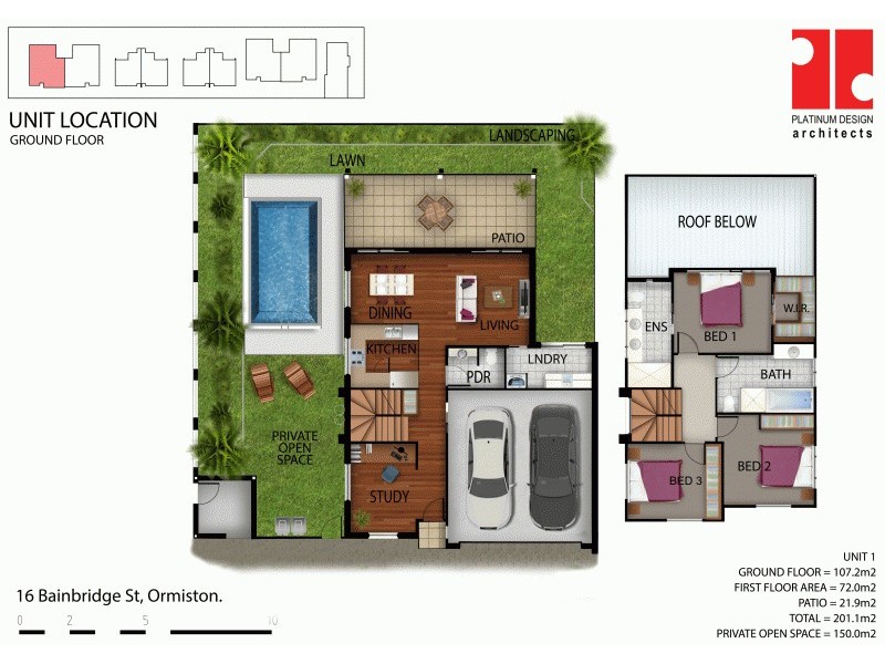 16-18 Bainbridge Street, Ormiston QLD 4160 Floorplan