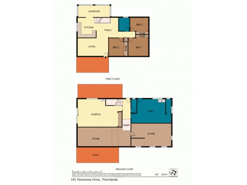 191 Panorama Drive, Thornlands QLD 4164 Floorplan