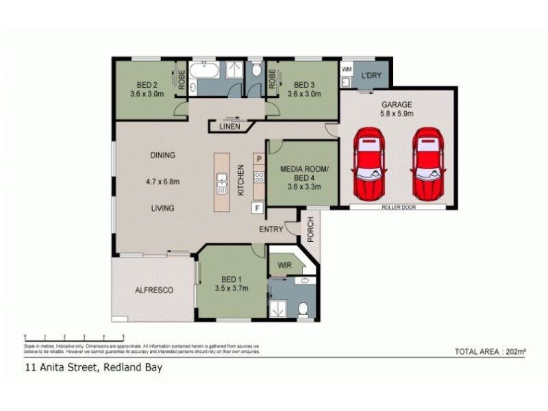 2/11 Anita St, Redland Bay QLD 4165