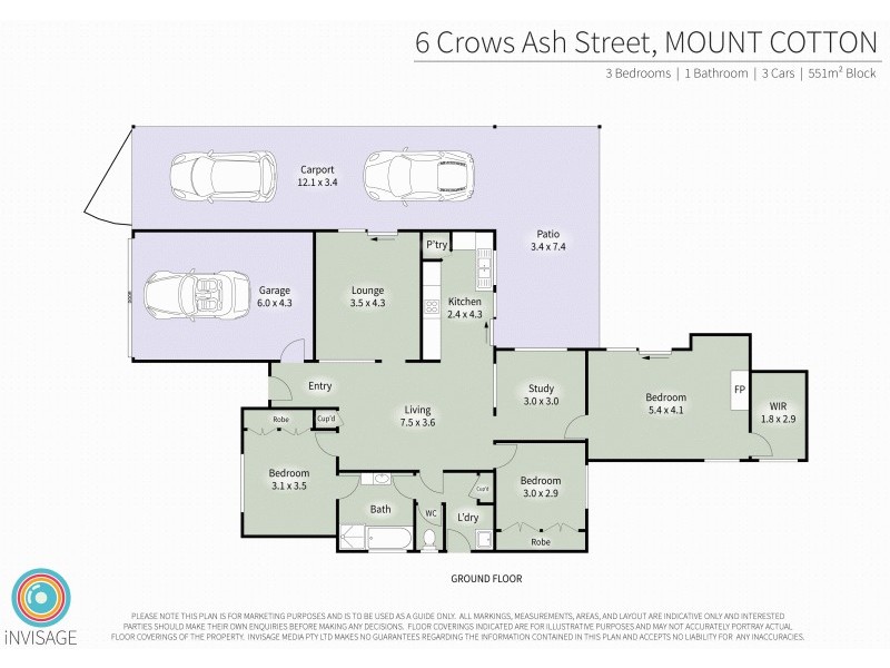 6 Crows Ash Street, Mount Cotton QLD 4165 Floorplan