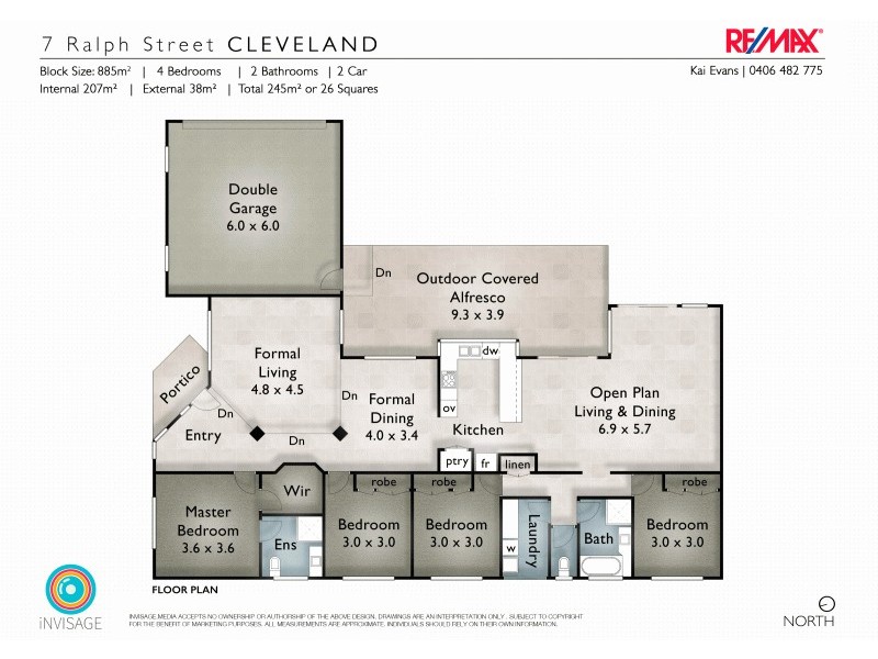 7 Ralph Street, Cleveland QLD 4163 Floorplan