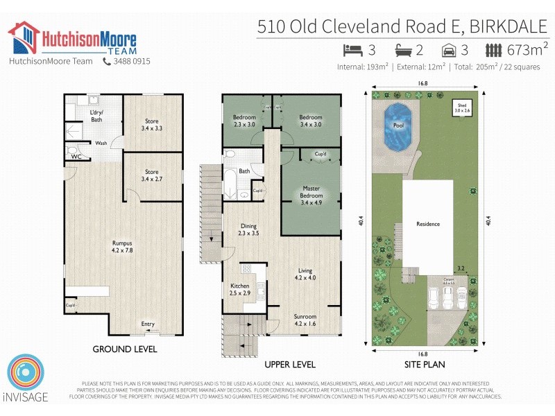 510 Old Cleveland Road East, Birkdale QLD 4159 Floorplan