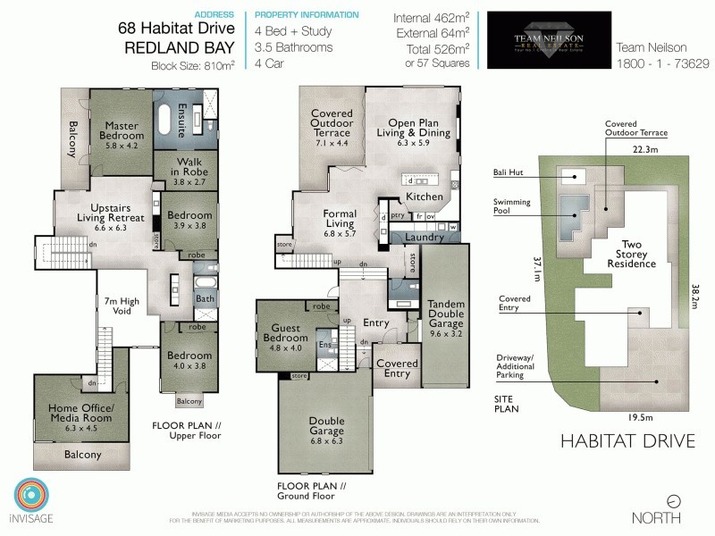 68 Habitat Drive, Redland Bay QLD 4165 Floorplan