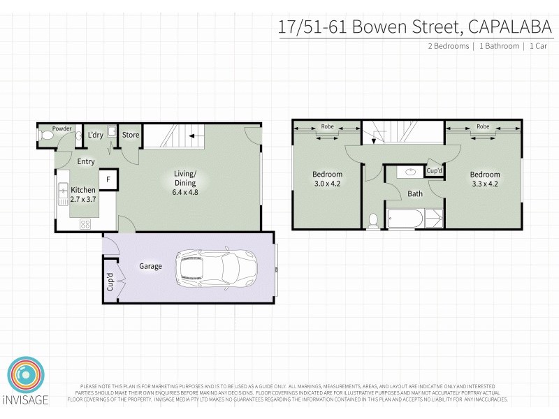 17/51-61 Bowen Street, Capalaba QLD 4157 Floorplan