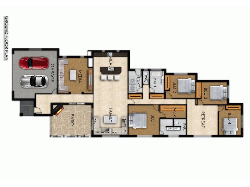 5 Jerrys Place, Thornlands QLD 4164 Floorplan