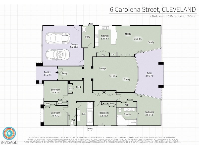 6 Carolena Street, Cleveland QLD 4163 Floorplan