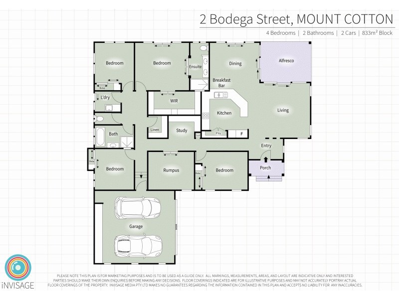 2 Bodega Street, Mount Cotton QLD 4165 Floorplan