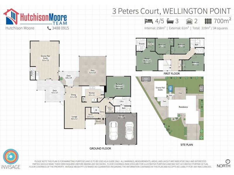 3 Peters Court, Wellington Point QLD 4160 Floorplan