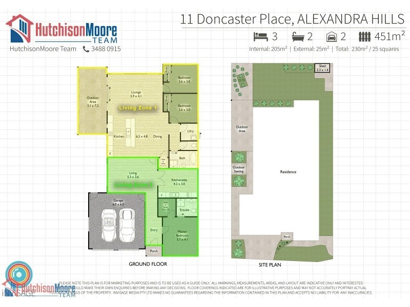 11 Doncaster Place, Alexandra Hills QLD 4161 Floorplan
