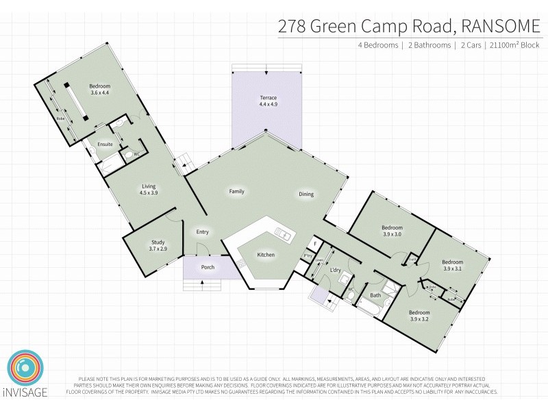 278 Green Camp Road, Wakerley QLD 4154 Floorplan