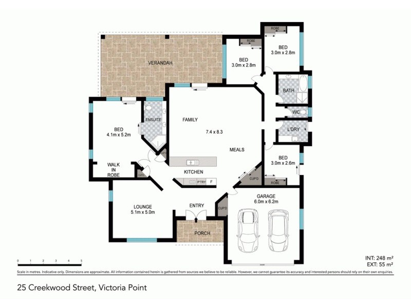 25 Creekwood Street, Victoria Point QLD 4165 Floorplan