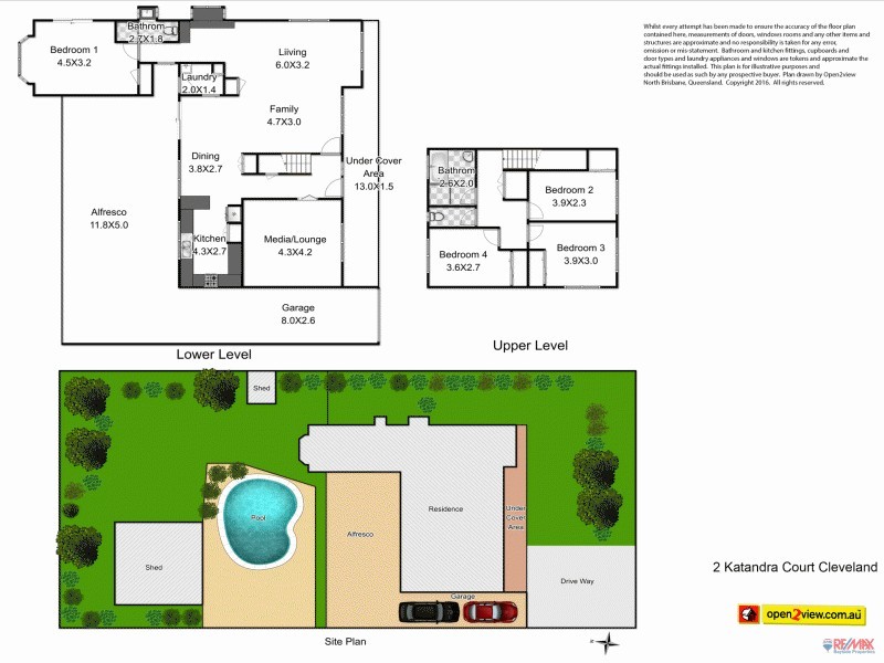 2 Katandra Court, Cleveland QLD 4163 Floorplan