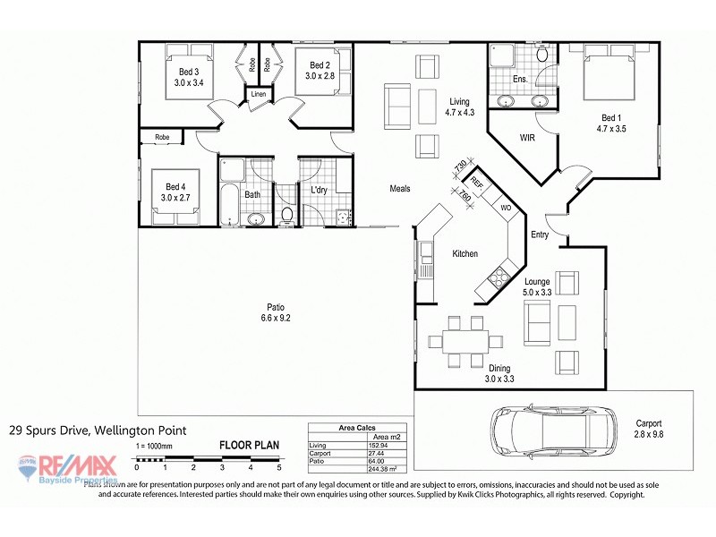 29 Spurs Drive, Wellington Point QLD 4160 Floorplan