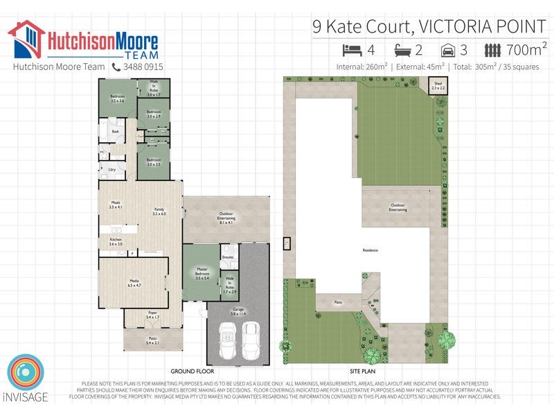 9 Kate Court, Victoria Point QLD 4165 Floorplan