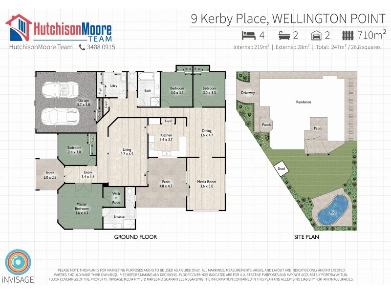 9 Kerby Place, Wellington Point QLD 4160 Floorplan