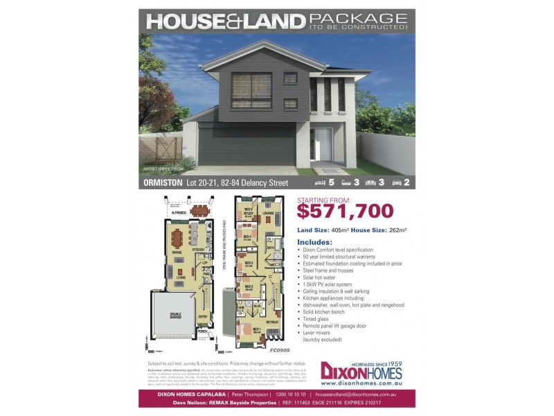 Lot 20 & 21 82-84 Delancey Street, Ormiston QLD 4160