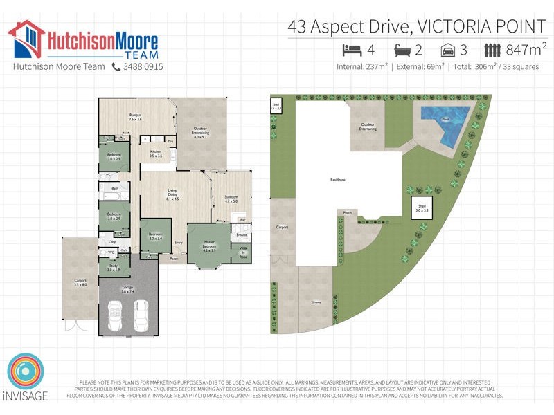 43 Aspect Drive, Victoria Point QLD 4165 Floorplan