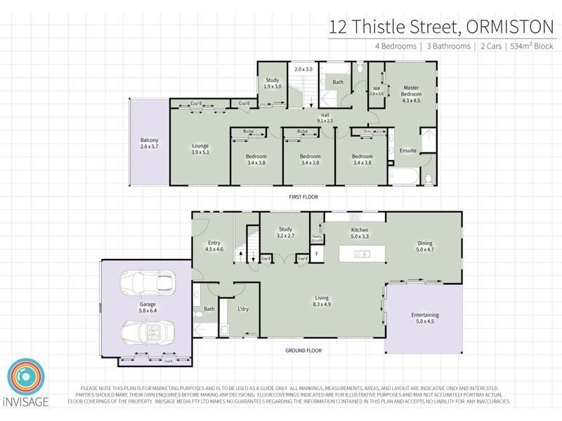 12 Thistle Street, Ormiston QLD 4160 Floorplan