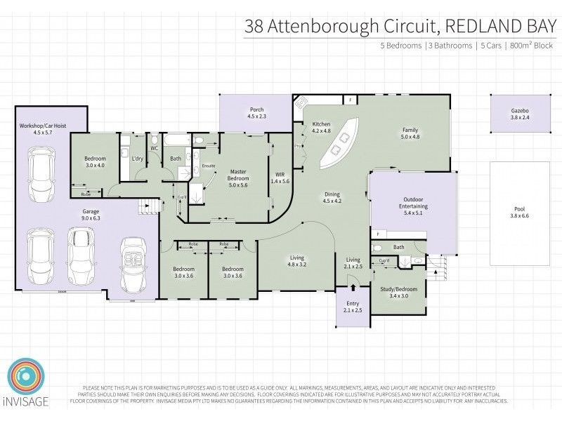 38 Attenborough Circuit, Redland Bay QLD 4165 Floorplan