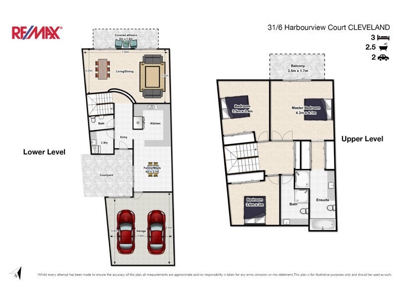 31/6 Harbour View Court, Raby Bay QLD 4163 Floorplan