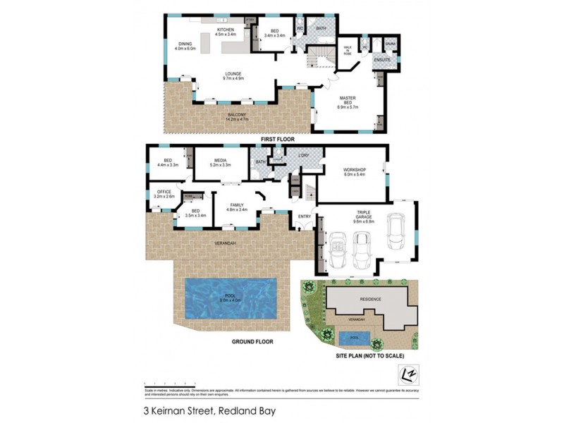 3 Keirnan Street, Redland Bay QLD 4165 Floorplan