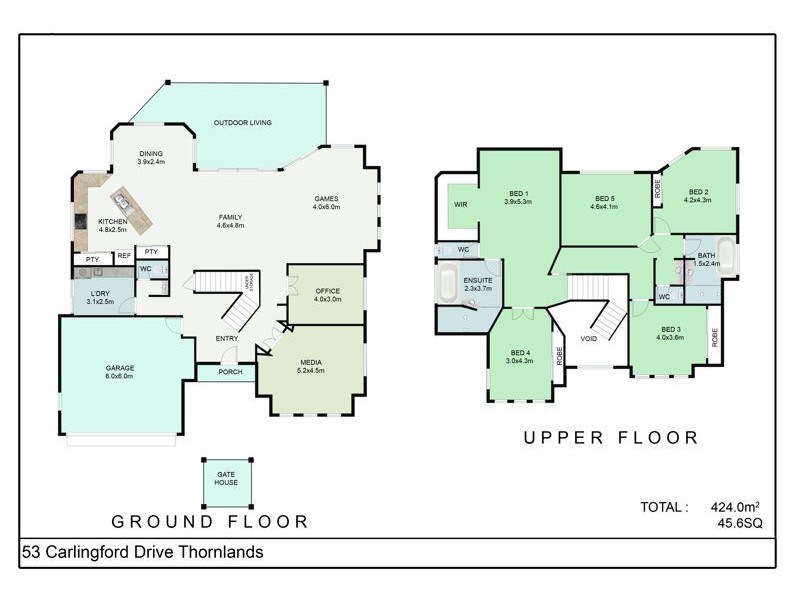 53 Carlingford Drive, Thornlands QLD 4164 Floorplan