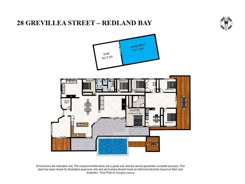 28 Grevillea St, Redland Bay QLD 4165 Floorplan