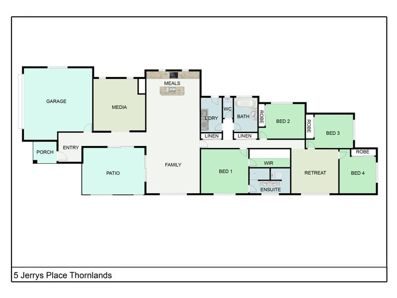 5 Jerrys Place, Thornlands QLD 4164 Floorplan