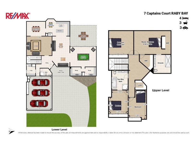 7 Captains Court, Raby Bay QLD 4163 Floorplan