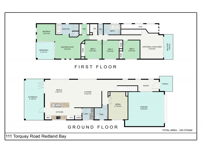 111 Torquay Road, Redland Bay QLD 4165 Floorplan