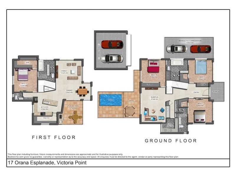 17 Orana Esplanade, Victoria Point QLD 4165 Floorplan