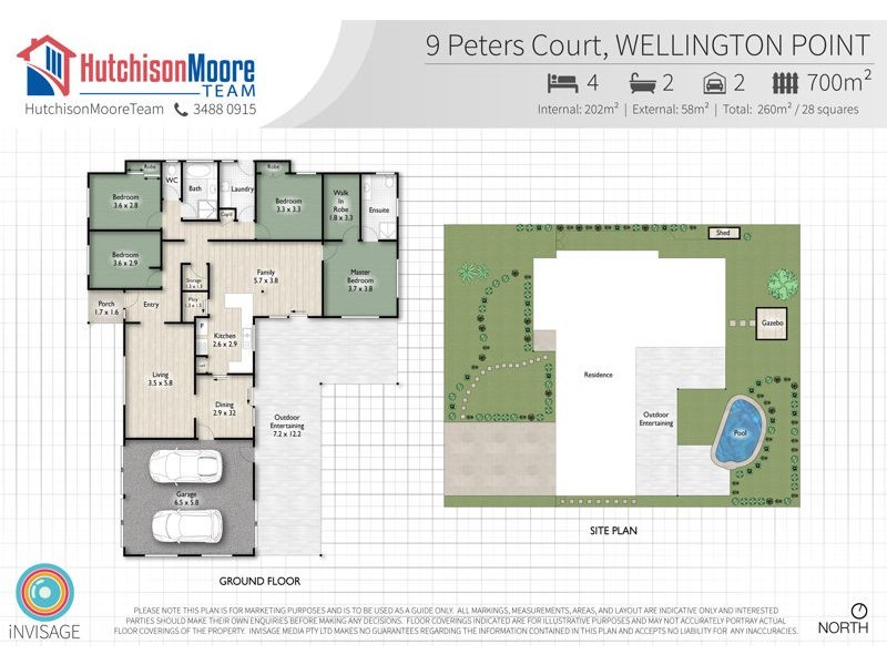 9 Peters Court, Wellington Point QLD 4160 Floorplan