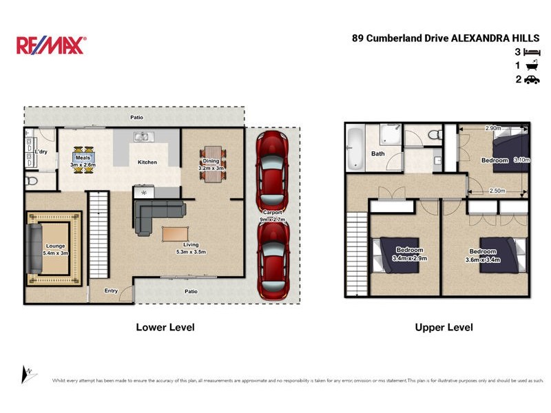 89 Cumberland Drive, Alexandra Hills QLD 4161 Floorplan