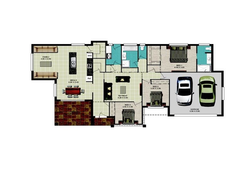 8 Willis Close, Redland Bay QLD 4165 Floorplan