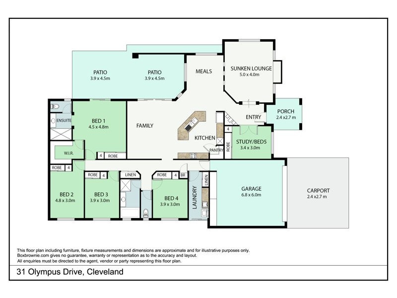 31 Olympus Drive, Cleveland QLD 4163 Floorplan