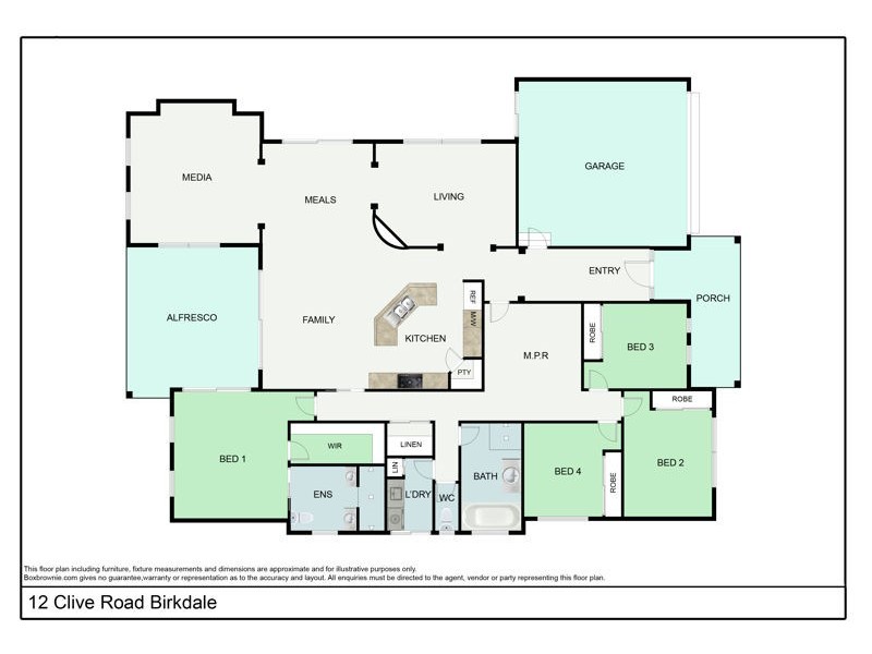 12 Clive Road, Birkdale QLD 4159 Floorplan