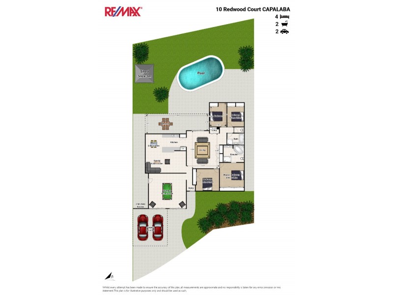 10 Redwood Court, Capalaba QLD 4157 Floorplan