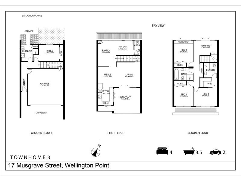 17 Musgrave Street, Wellington Point QLD 4160 Floorplan