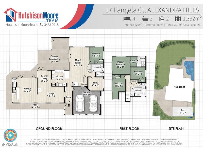 17 Pangela Court, Alexandra Hills QLD 4161 Floorplan