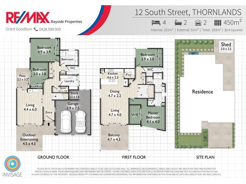 12 South Street, Thornlands QLD 4164 Floorplan