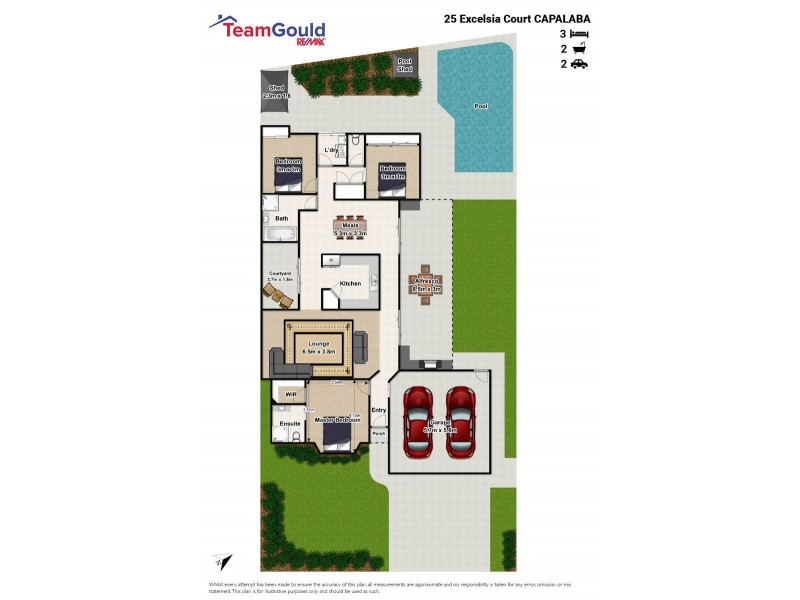 25 Excelsia Court, Capalaba QLD 4157 Floorplan