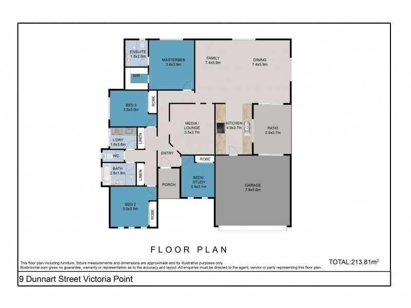 9 Dunnart Street, Victoria Point QLD 4165 Floorplan