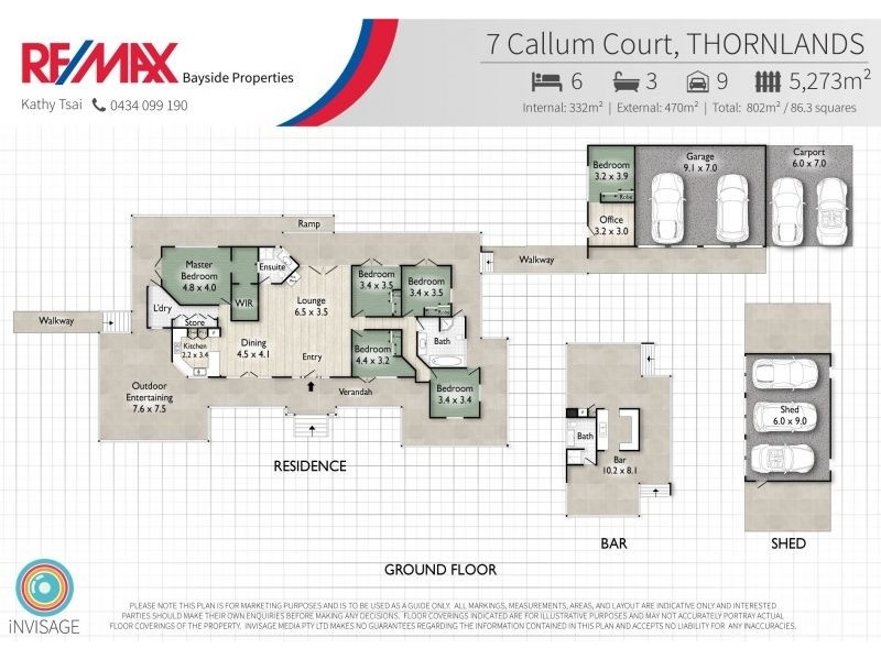 7 Callum Court, Thornlands QLD 4164 Floorplan