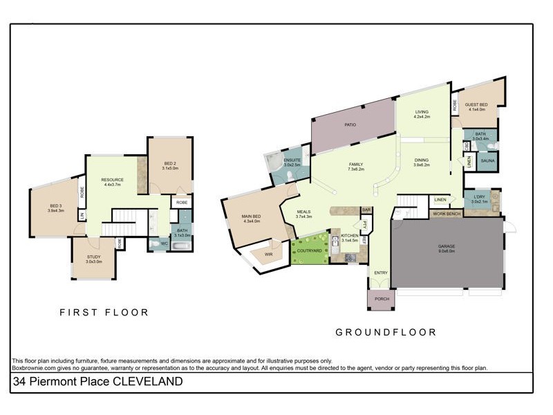 34 Piermont Place, Raby Bay QLD 4163 Floorplan