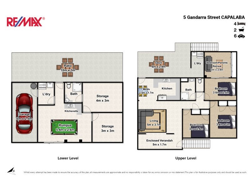 5 Gandarra Street, Capalaba QLD 4157 Floorplan