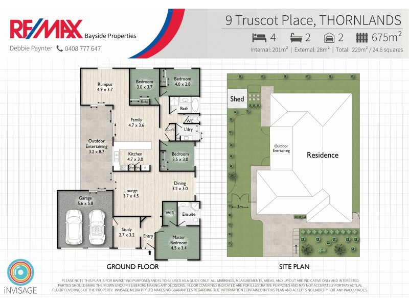 9 Truscot Place, Thornlands QLD 4164 Floorplan