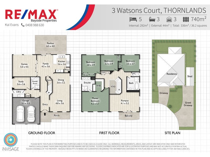 3 Watsons Court, Thornlands QLD 4164 Floorplan