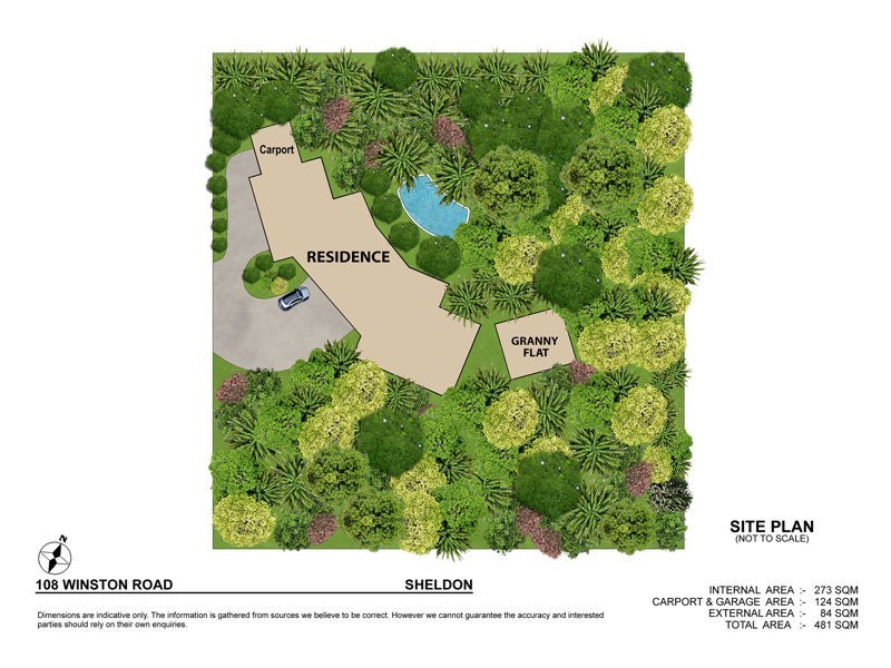 108 Winston Rd, Sheldon QLD 4157 Floorplan
